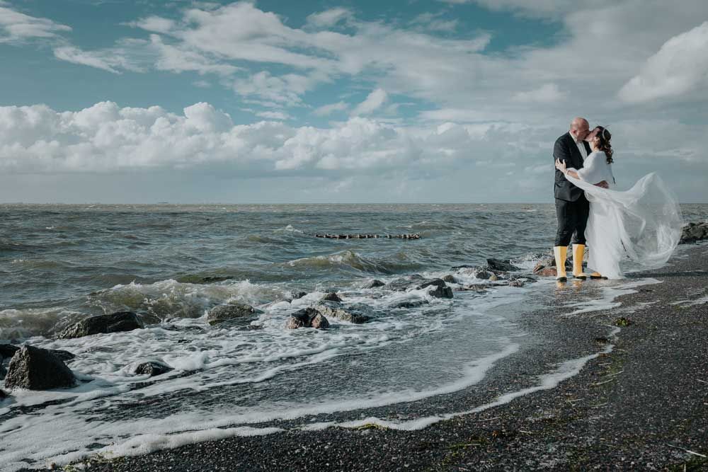 Eva & Mark: Eine Liebe stürmisch festgehalten - Nordstrand 2020
